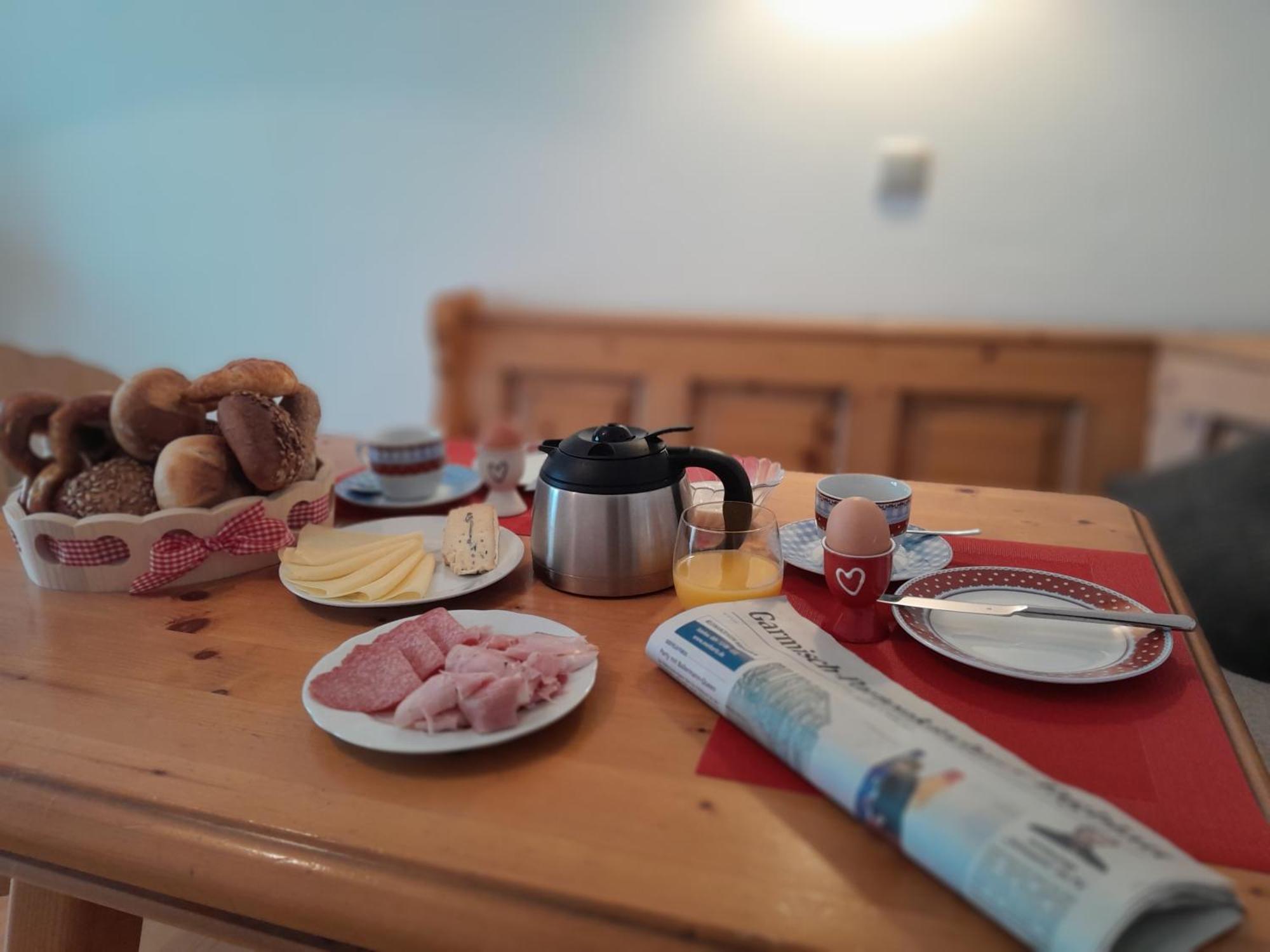 Gaestehaus Zunterer Wallgau Oda fotoğraf