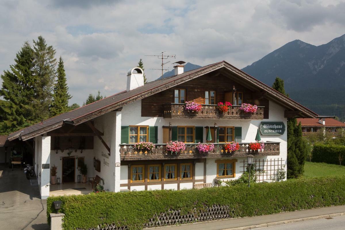 Gaestehaus Zunterer Wallgau Dış mekan fotoğraf